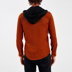 Carl Zip-Up Jacket // Tobacco (L)