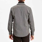 Jordan Zip-Up Shirt // Gray (XL)