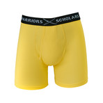 Mellow Yellow Cotton Boxer Brief // Yellow (M)