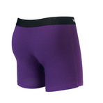 Roxy Cotton Boxer Brief // Purple (S)