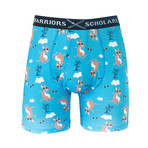 Down Under Cotton Softer Than Cotton Boxer Brief // Blue (S)