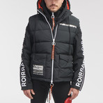 Sahara Puffer Body Jacket // Black (XL)