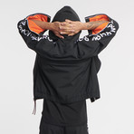 Goki Woven Track Jacket // Black (XL)