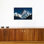 K2 At Dawn Seen From Camp Below Broad Peak, Godwin Austen Glacier, Karakoram Mountains, Pakistan // Colin Monteath