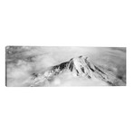 Aerial view of a snowcapped mountain, Mt Rainier, Mt Rainier National Park, Washington State, USA // Panoramic Images (60"W x 20"H x 0.75"D)
