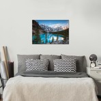 Iconic Moraine Lake // Matteo Colombo (40"W x 26"H x 1.5"D)