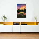 Last Rays Over The Grand Tetons // Bill Sherrell