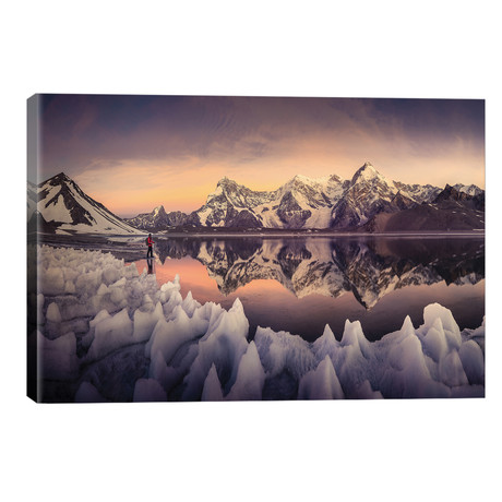 Shishapangma // qiye (40"W x 26"H x 1.5"D)