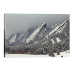 Snow On The Flatirons // Bill Sherrell