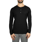 xTee 2.0 Henley // Black (Small)