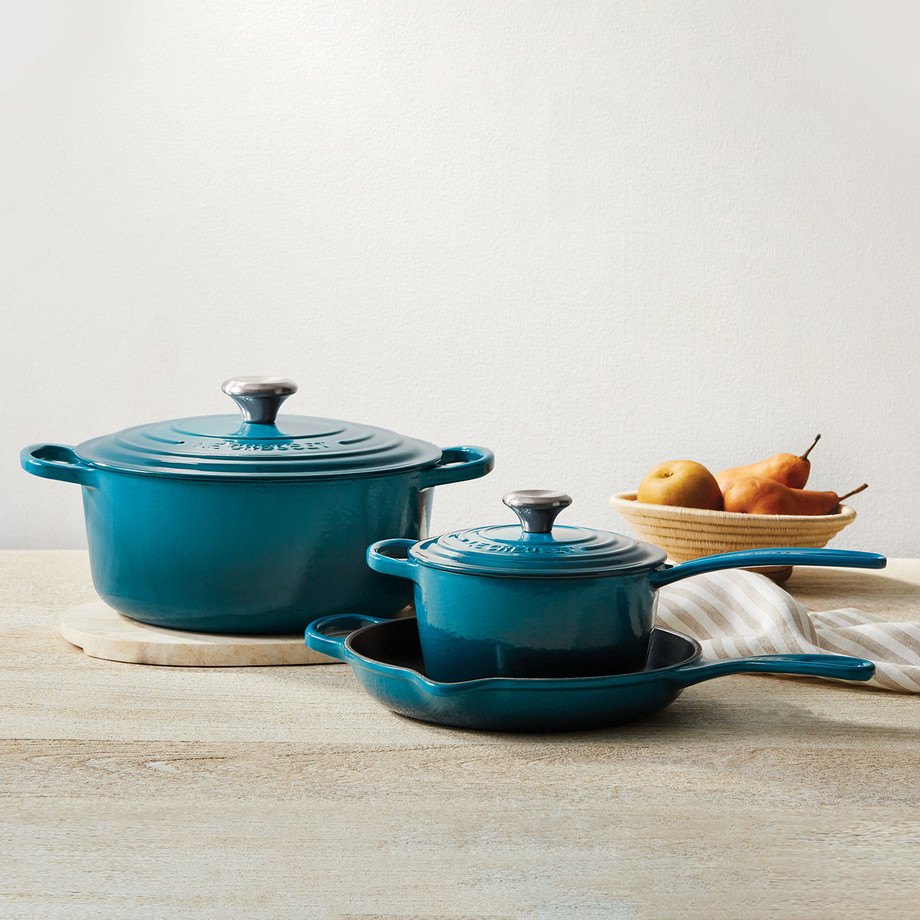 Le Creuset - Color Debut: Deep Teal - Touch of Modern