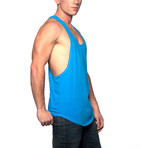 Muscle Tank Top // Blue (XL)