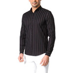 Andy Button-Up Shirt // Black (XL)