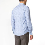 Joshua Button-Up Shirt // Blue (L)