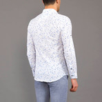 Peaks Button-Up Shirt // Blue (S)