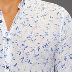 Peaks Button-Up Shirt // Blue (S)