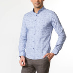 Joshua Button-Up Shirt // Blue (L)