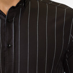 Andy Button-Up Shirt // Black (L)