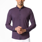 Ben Button-Up Shirt // Purple (XL)