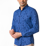 Lord Button-Up Shirt // Dark Blue (M)