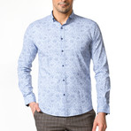 Joshua Button-Up Shirt // Blue (S)