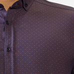 Ben Button-Up Shirt // Purple (S)