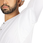 xTee 2.0 Henley // White (Small)