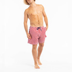 Americas Classics Swim Trunks // Red (L)