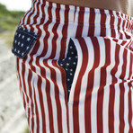 Americas Classics Swim Trunks // Red (L)