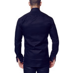 Mini Panam Square Dress Shirt // Black (XL)