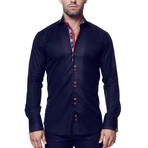 Mini Panam Square Dress Shirt // Black (L)