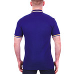 Mozart Tip Polo Shirt // Navy (XL)