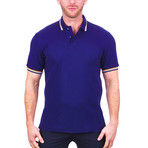 Mozart Tip Polo Shirt // Navy (XL)