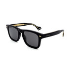 Men's GG0735S-002 Polarized Sunglasses // Black + Gray
