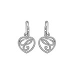 Chopard 18k White Gold Diamond Earrings // Pre-Owned