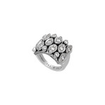 Cartier 18k White Gold Diamond Marquee Ring // Ring Size: 6.75 // Pre-Owned