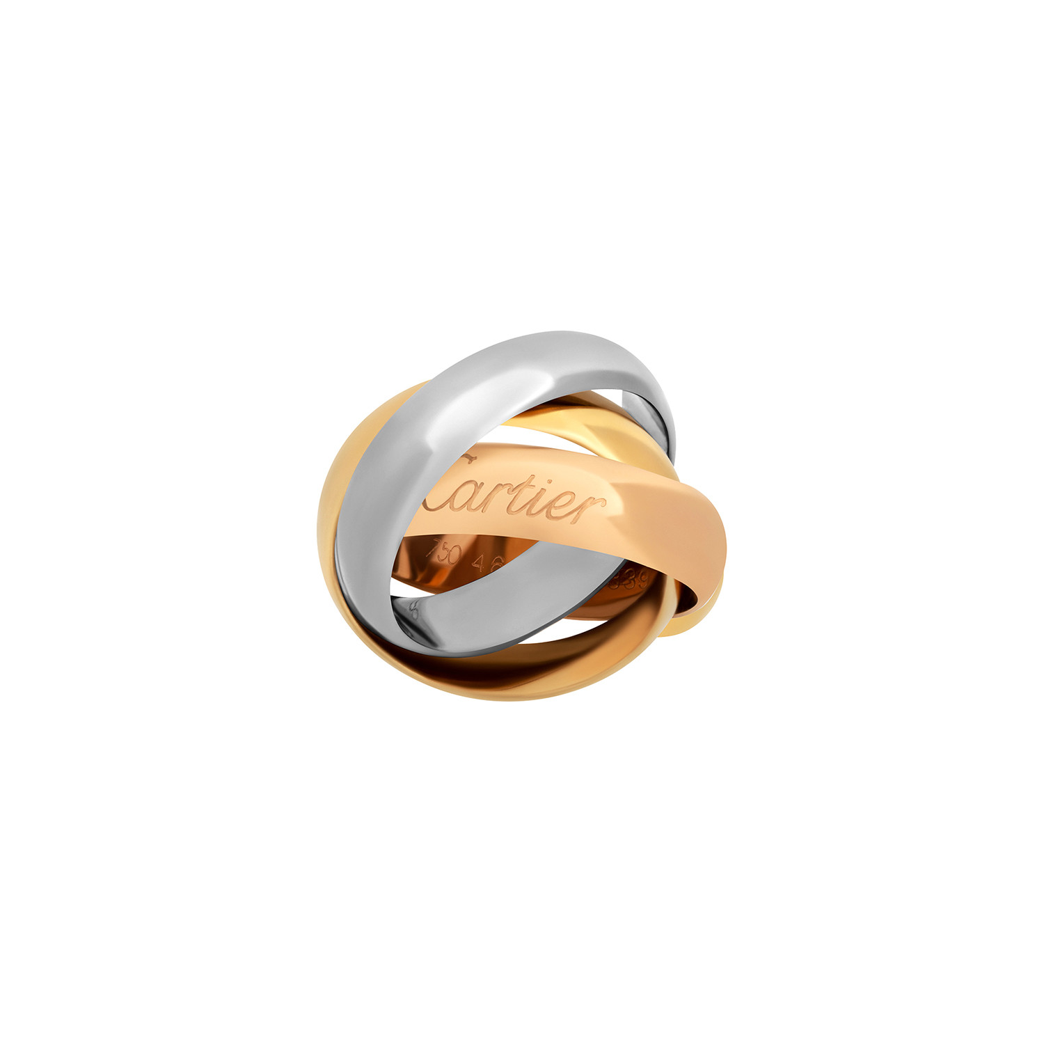 pre owned cartier trinity ring
