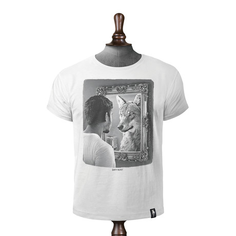 Self Reflection T-shirt // Vintage White (XS)