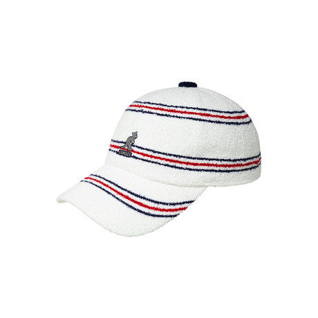 FS Stripe Bermuda Adjustable Spacecap // White