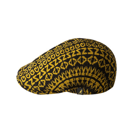 Kangol Jacq 507 Cap // Black + Goldie (S)