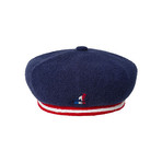 FS Colorblock Jax Beret // Dark Blue (S)