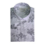 Kain Slim Fit Button Down Shirt // Gray (S)