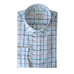 Samir Slim Fit Button Down Shirt // White (M)