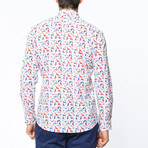 Lucas Slim Fit Button Down Shirt // White (L)