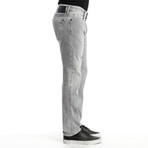 Jake Grey Athletic Jeans // Light Grey (36WX32L)