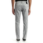 Jake Grey Athletic Jeans // Light Grey (36WX32L)