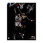 Dikembe Mutombo // Signed Denver Nuggets Action Spotlight Photo // 11" x 14"