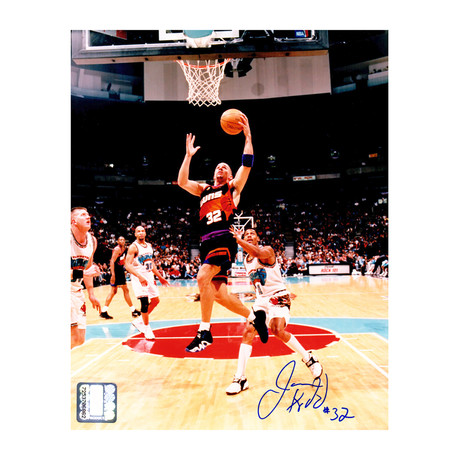 Jason Kidd // Signed Phoenix Suns Lay Up Photo // 8" x 10"