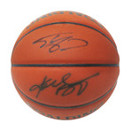 Kobe Bryant + Shaquille O'Neal // Dual Signed NBA All Surface Basketball