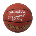 Bernard King // Signed Spalding Indoor/Outdoor NBA Basketball